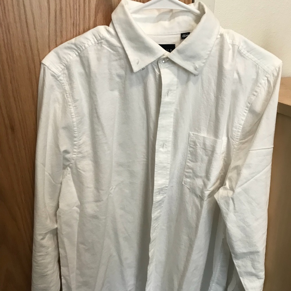 Five Four White Button Down Shirt